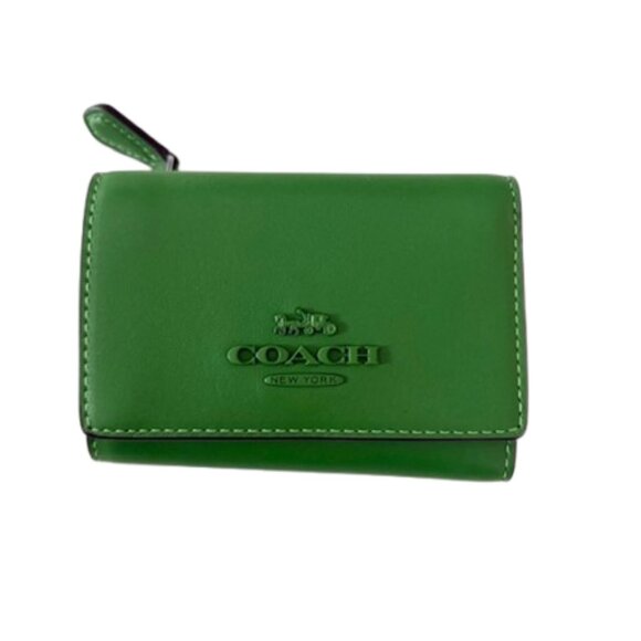 COACH’s LTH TNL HW MCRO WLLT NWOT - Picture 1 of 8